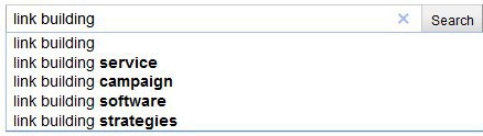 Google Suggest Link Building