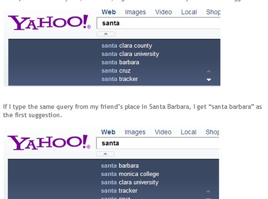 Yahoo! Search Suggestions Now Localized
