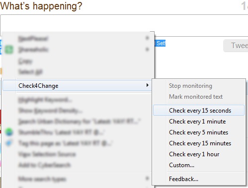 FireFox Check for Change