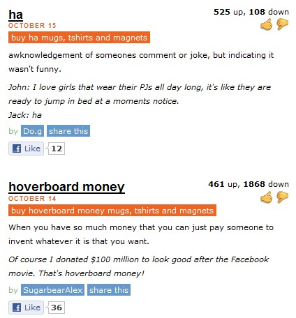 Urban dictionary