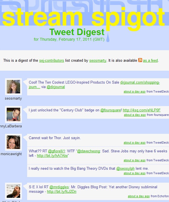 Twitter Digest