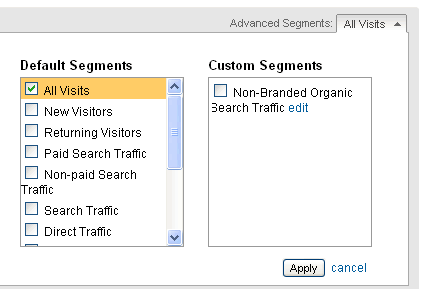 Advanced Segments