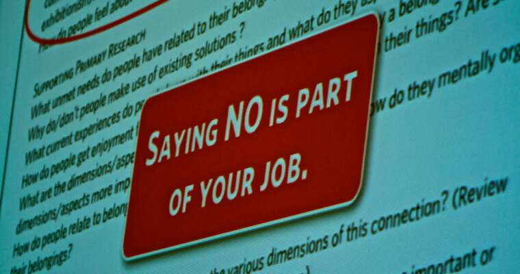 The ROI of ‘No’