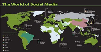 The Growth of Social Media: An Infographic