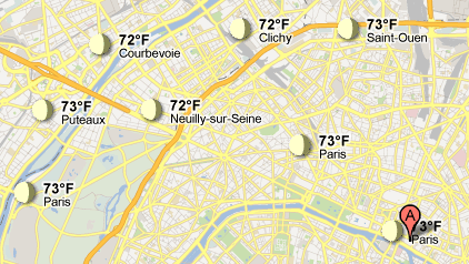 Google Adds Weather to Maps