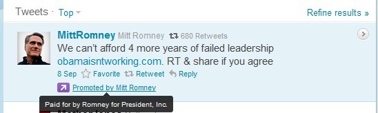 Political Advertisements Invade Twitter: A Vote for Revenue