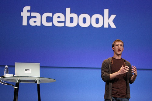 Zuckerberg Facebook f8 developer conference