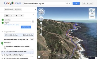 Google Maps Takes Flight: Google Maps Launches Helicopter View of User’s Route