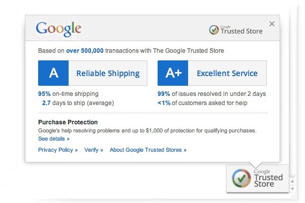 Google Launches Trusted Stores Program