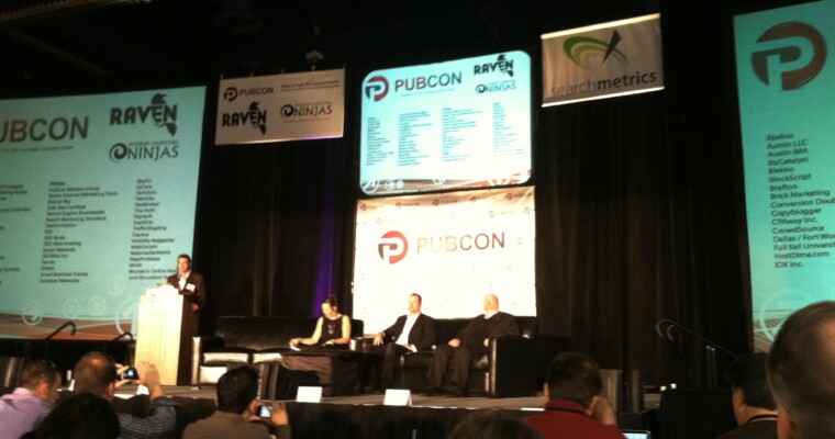 #pubcon LiveBlog: Enterprise Level SEO with the Best in the Business