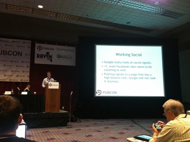 aaron shear speaking on linkbuilding