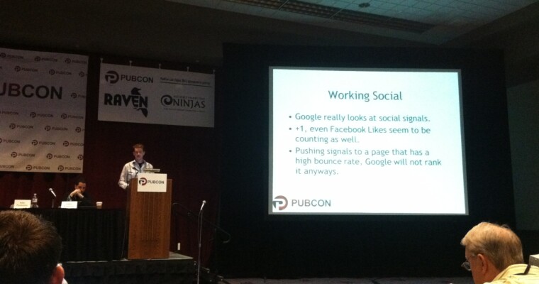 #pubcon Linkbuilding for Ecommerce Sites with Aaron Shear