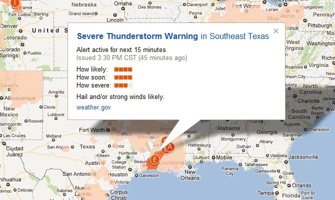 Google Public Alerts: Innovative System Provides the Public with Emergency Alerts