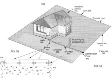 Google Fiber: New Patent Reduces Installation Cost