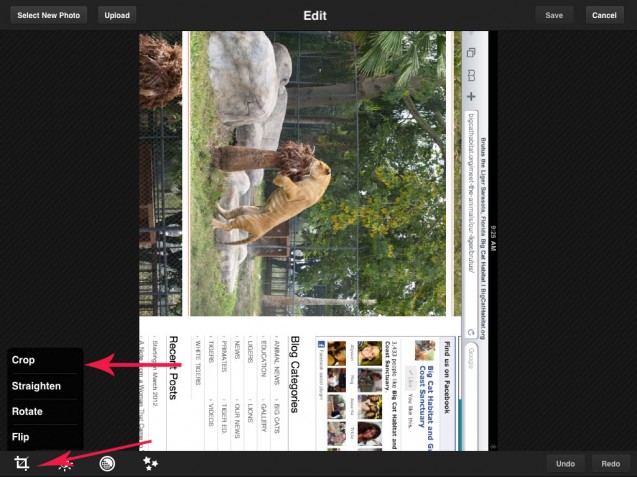 How to Take Screenshots with an iPad, Plus Editing Images with Photoshop App