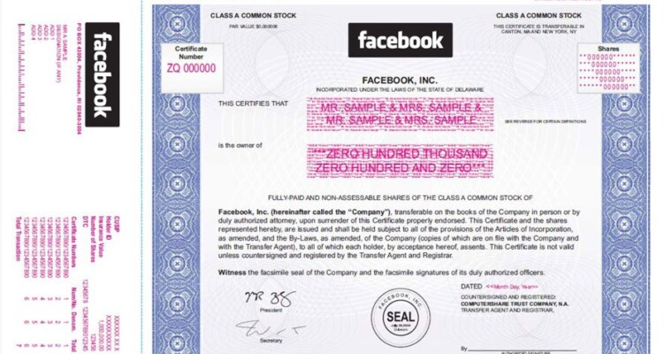 Facebook Update: Higher Target IPO Price Resulting in Stakeholder Liquidation