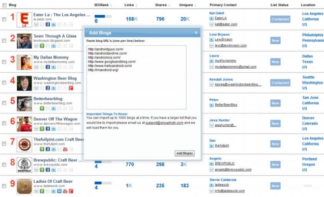 Does GroupHigh Take the Pain out of Blogger Outreach?