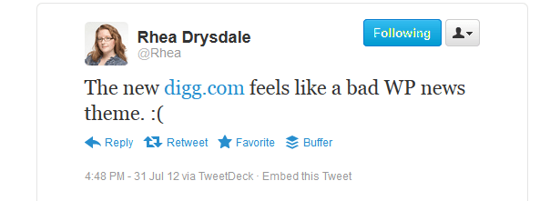 How to Screw up Years of Content, Links & Community Digg Style!