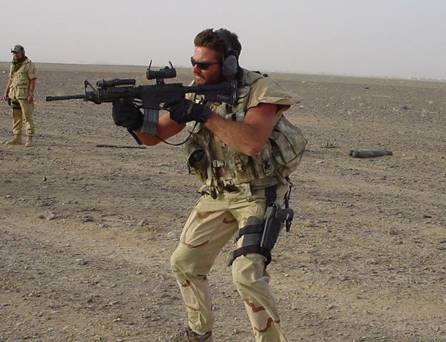Dave Rutherford SEAL Training Rifle