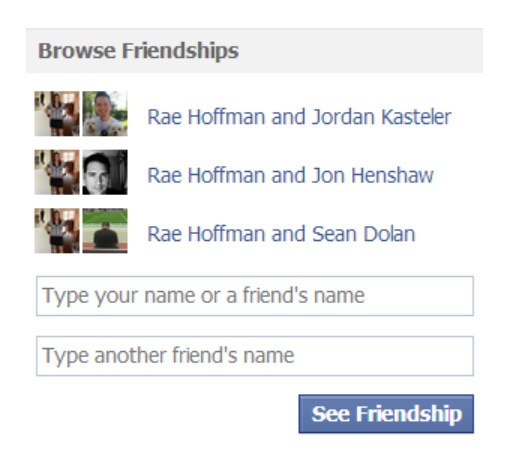 Not Liking the New Facebook &#8220;Browse Friendships&#8221; Function