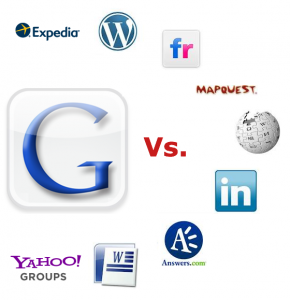 google content publisher fighting vs expedia wordpress flickr mapquest wikipedia linkedin answers.com microsoft word and yahoo groups