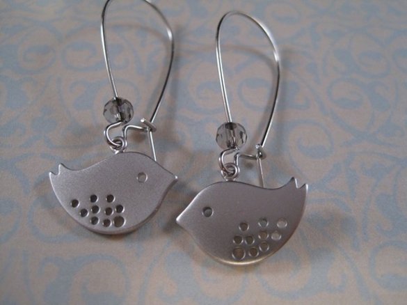 Twitter earrings