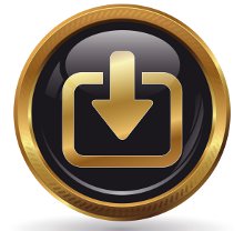 Gold download button