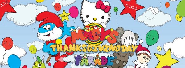 Macy's Thanksgiving Day Parade banner