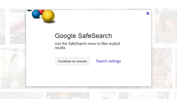 google safesearch