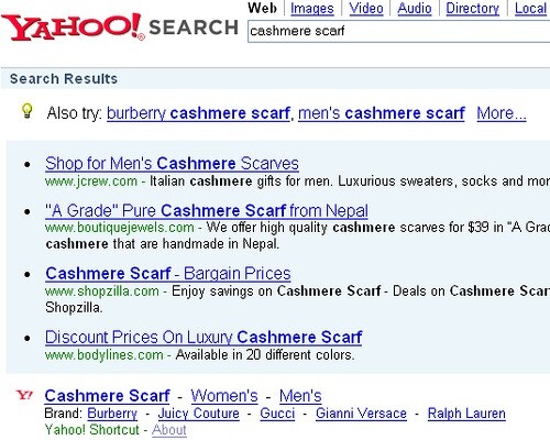 Yahoo Shopping Needs a Facelift