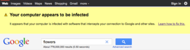 Google Finds, Slaps Malware Found via Search Signals