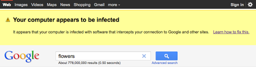 Google Finds, Slaps Malware Found via Search Signals