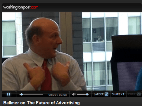 Steve Ballmer Talks Microsoft & Yahoo with WashingtonPost