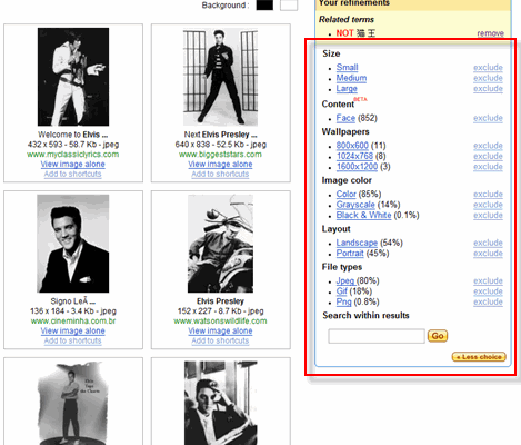 Exalead : A Look Into Semantic Image Search