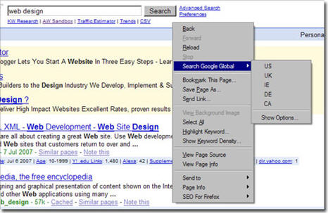 Google Global Firefox Extension Checks International Google Results