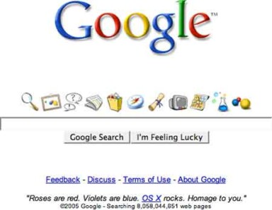 Google X – for OS X