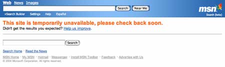 MSN Beta Search Engine Somewhat Launched