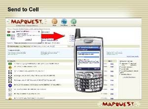 MapQuest : Send Maps to Cell Phone