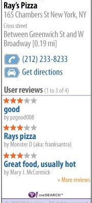 Yahoo oneSearch Expands, Sets Standard for Mobile Search