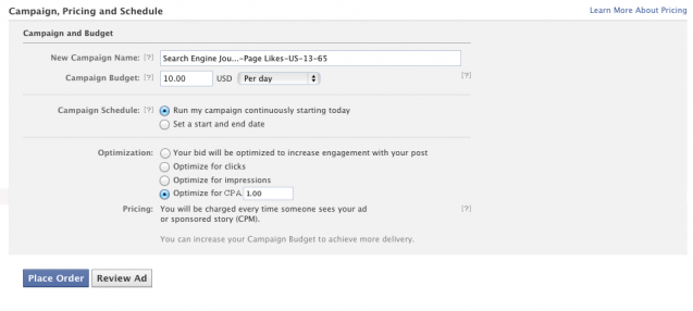 Facebook CPA Bidding