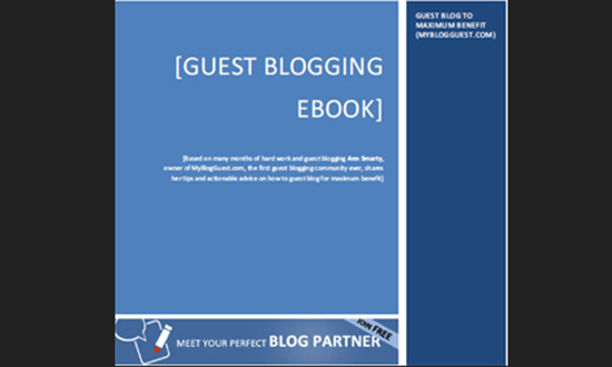 Guest Blogging eBook