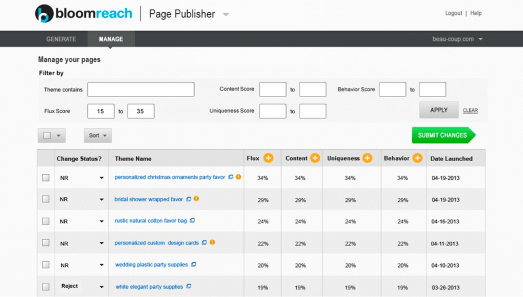 bloomreach page manager