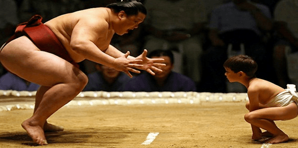 sumo wrestlers