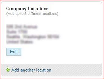 company location on linkedin