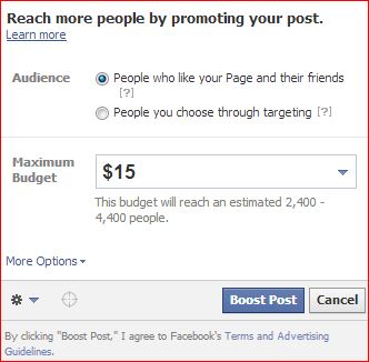 promoting your post