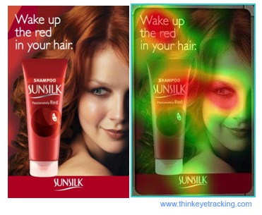 eye tracking sunsilk product