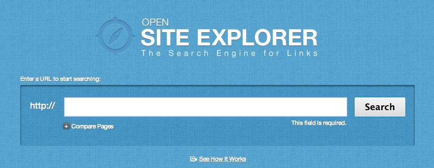 Open Site Explorer