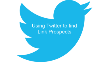 Using Twitter to Find Link Prospects