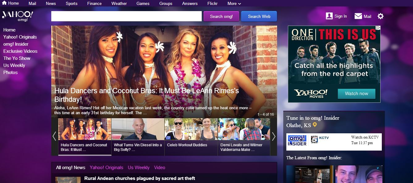 yahoo omg facelift