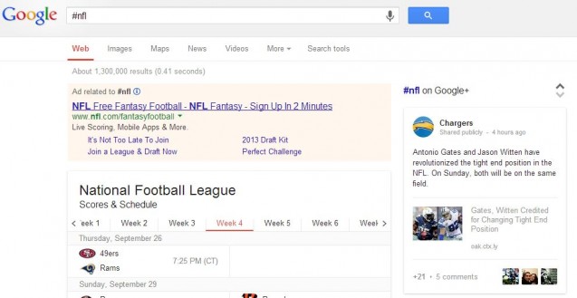 Google Starts Supporting Google+ Hashtags In Search Queries